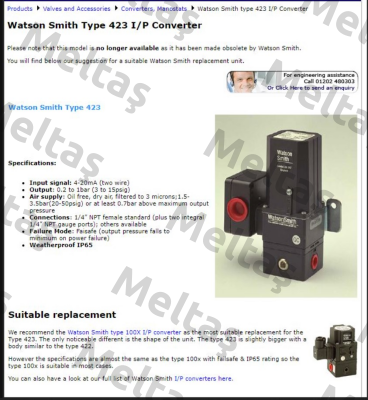 423 I/P Watson Smith