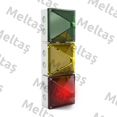 Art.No. 21106640008, Type: QUADRO-LED-TL RD YE GN HV Pfannenberg