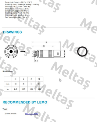 FFB.1S.250.CTAC42 Lemo