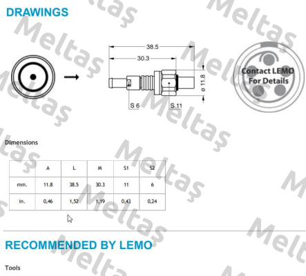 FVN.03.250.SLAC31 Lemo