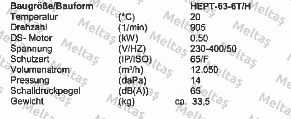 HEPT-63-6T/H  Sodeca
