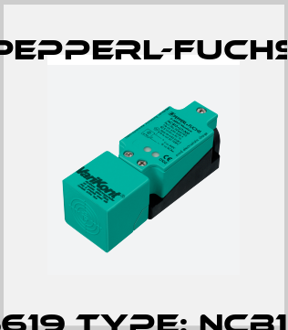 P/N: 106619 Type: NCB15+U1+N0 Pepperl-Fuchs