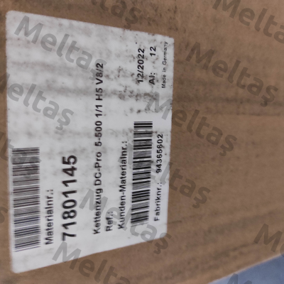 DC-PRO 5-500 1/1 H5 V8/2 Demag