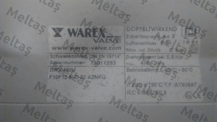 12011293 Warex