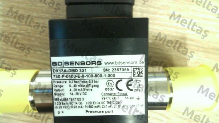 DMD 331 Code: 730-F-0400-E-8-100-800-1-000 Bd Sensors