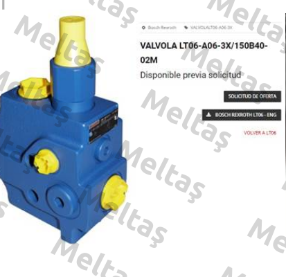 R900427591 / LT06-A06-3X/150B40-02M Rexroth
