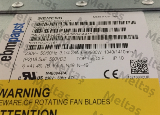 G4E280-BC23-05 OEM for Siemens EBM Papst