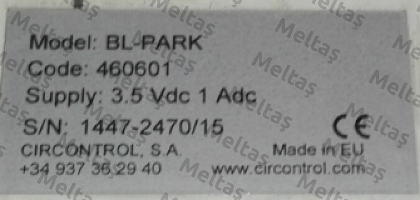 BL- Park  CIRCONTROL