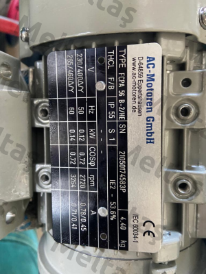 FCPA 56 B-2/HE AC Motoren
