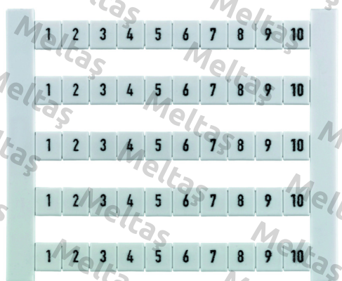 1289660001 / DEK 8 FSZ 1-10 (pack x500) Weidmüller