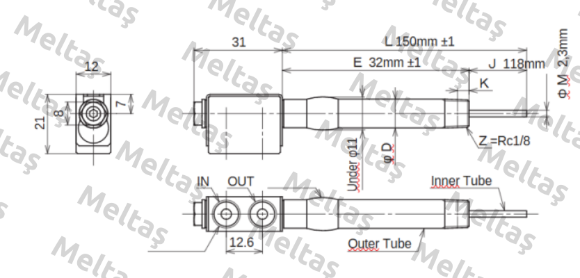 JC-KRM-10-L150-E32-J118-M2.3 Ahresty-tec