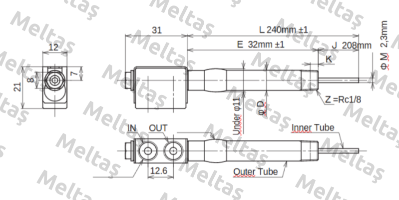 JC-KRM-10-L240-E32-J208-M2.3 Ahresty-tec