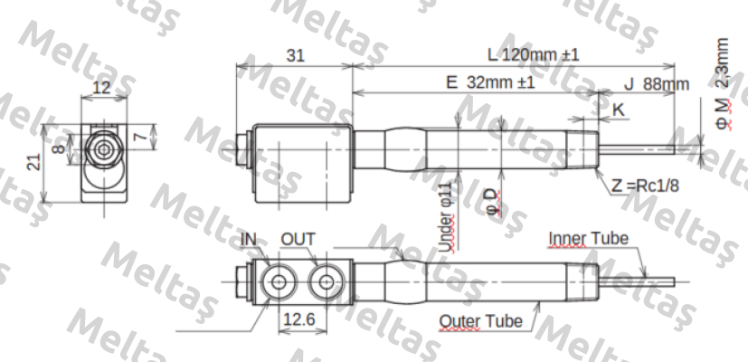 JC-KRM-10-L120-E32-J88-M2.3 Ahresty-tec