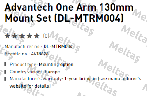 DL-MTRM004 Advantech