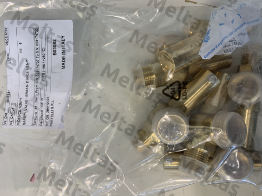 012204227, 7 G/S 28 bar Nuova General Instruments