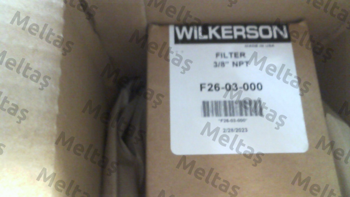 F26-03-000 Wilkerson
