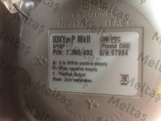 7.350.432 BPE Electronics (Dana Brevini Group)