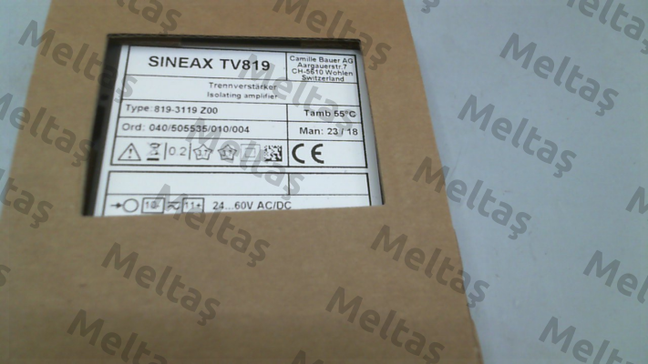 SINEAX TV819 / 819-311 Camille Bauer