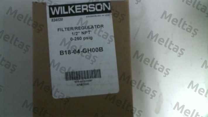 B18-04-GH00B Wilkerson