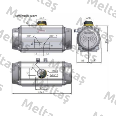 DR00600UF10F1227AZ Air Torque