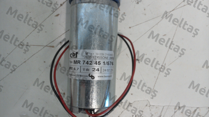 MR742 45 1/576 24VDC BERNIO ELETTROMECCANICA