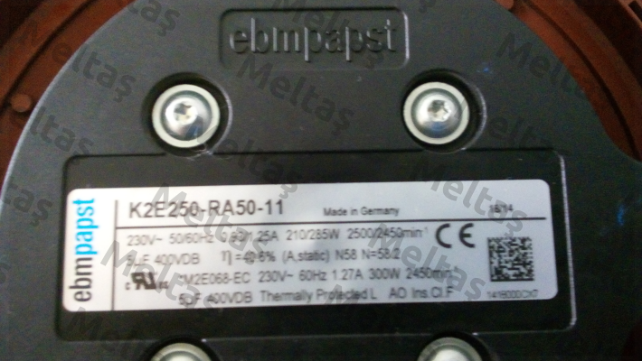 K2E250-RA50-11 (OEM for Pfannenberg)  EBM Papst