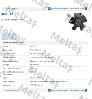 4656TZ EBM Papst