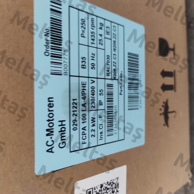 FCPA 100 LA-4/HE same as FCPA 100 LA 4/PHE AC Motoren