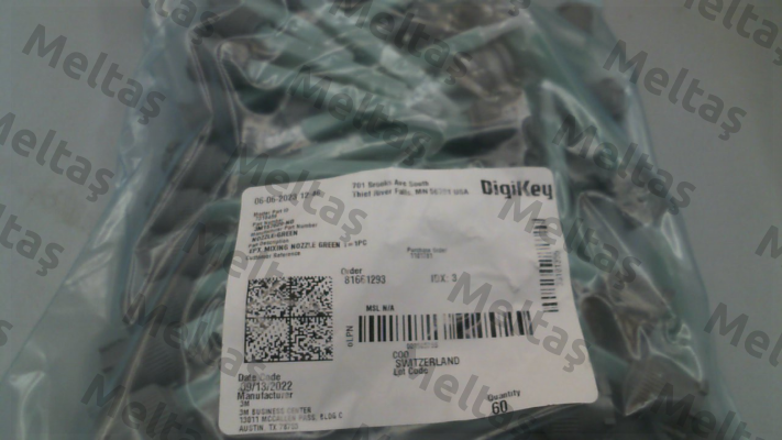 EPX Mix Nozzle Square Green 3M