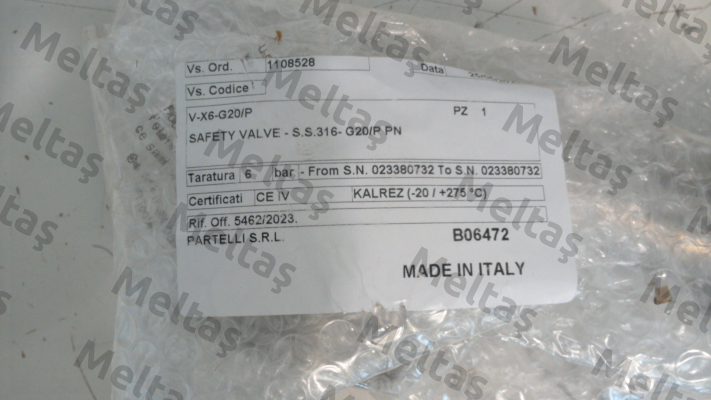 018513342 Nuova General Instruments