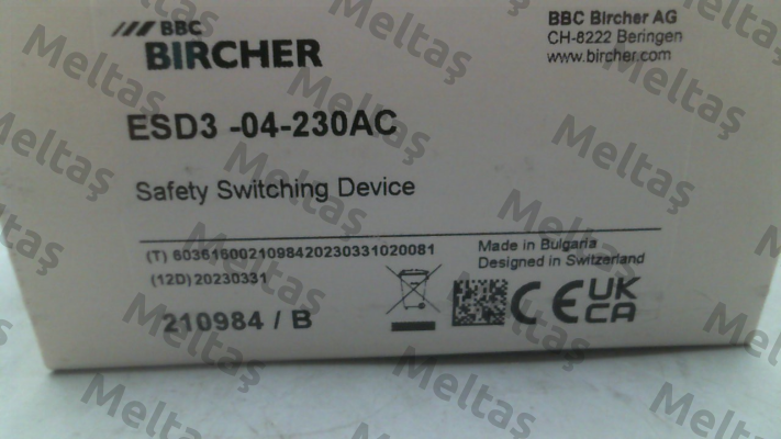 ESD3-04-230AC Bircher