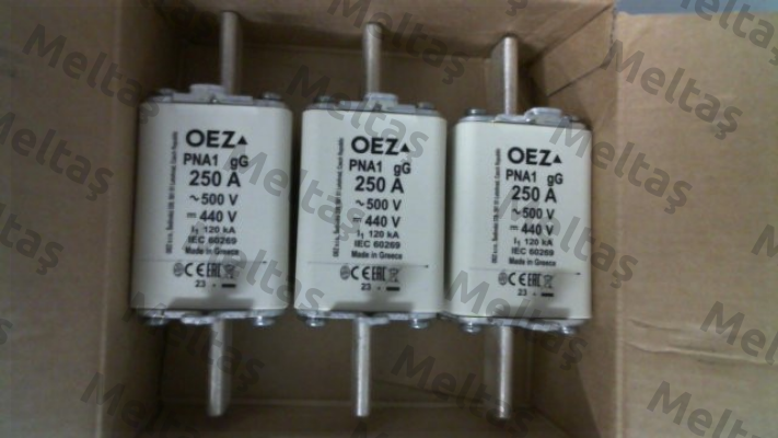 Art. No. OEZ:40442, Type: PNA1 250A gG OEZ