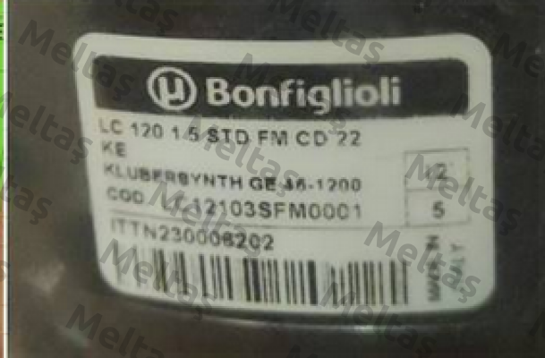 LC12103SFM0001 Bonfiglioli