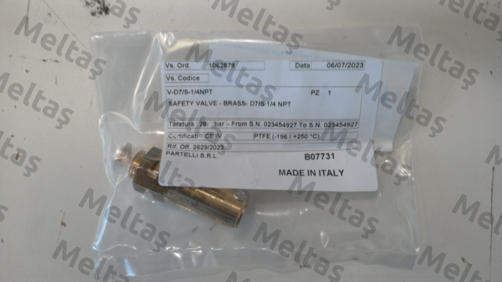 016439169 Nuova General Instruments