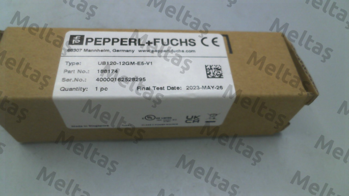 p/n: 188174, Type: UB120-12GM-E5-V1 Pepperl-Fuchs