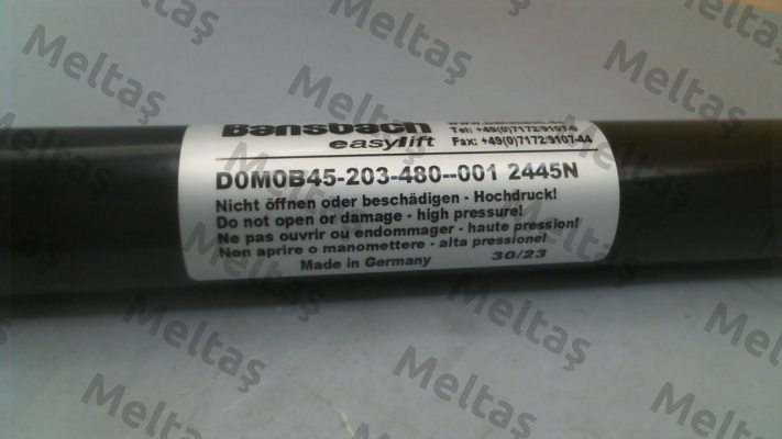 D0M0B45-203-480--001/2445N Bansbach