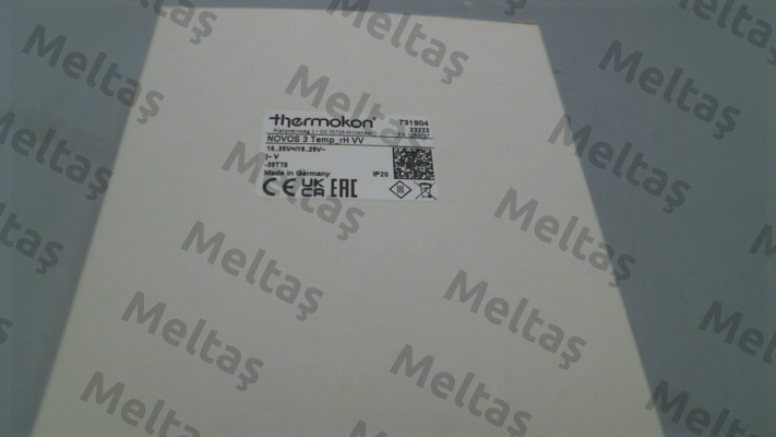 NOVOS 3 Temp-rH white VV (731904) Thermokon