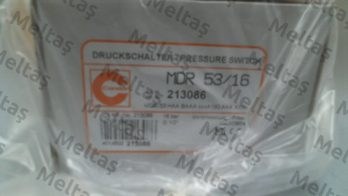 P/N: 213086, Type: MDR 53/16 (F0131-6692) Condor