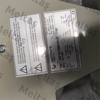 LAF 221/CMA-531-2T-1,5 IE3 Sodeca
