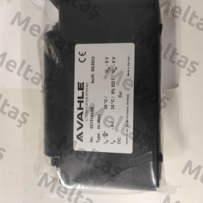 P/n: 0235141/00, Type: EK-MSES Vahle