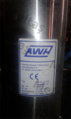Nr. 392512000 Type DN 25-100 Awh