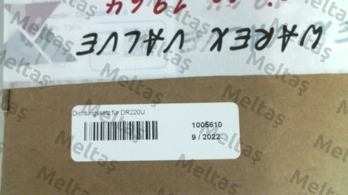 1005610 / Seal and wear parts set Warex