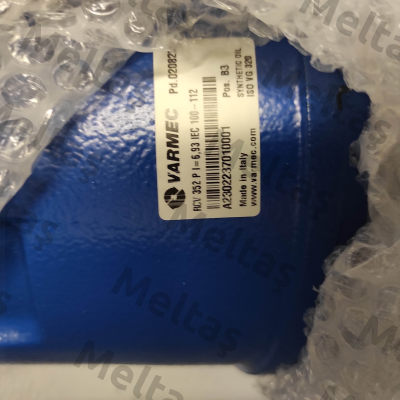 ART04036 / RCV 352 P 6,93 D35 P100 B5 B3 Varmec