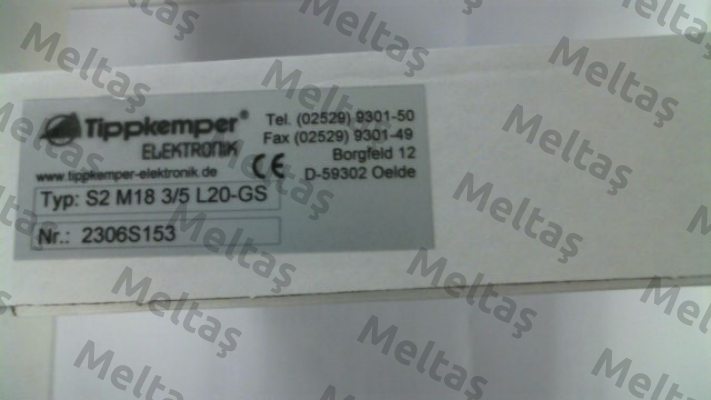 S2 M18 3/5 L20-GS Tippkemper