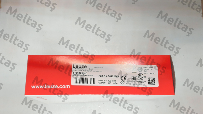 p/n: 50122563, Type: ET318B.3/4P Leuze