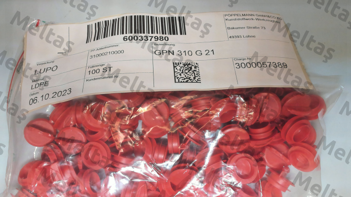 GPN 310 G 21 Poppelmann