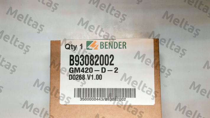 Nr. B93082002, Type: GM420-D-2 Bender