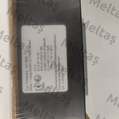 12.600580.4 / Exmonitor CO-1000 Bieler Lang