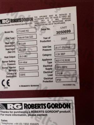 90439300 Combat (formerly Roberts Gordon)